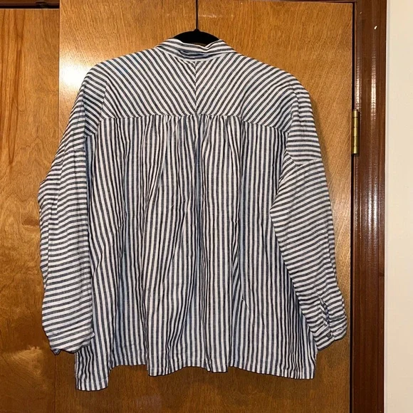 Ichi Antiquités | Linen Button-Down Shirt - Picture 3 of 9